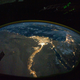 Image for article titled Incredible views of the world at night from the International Space Station